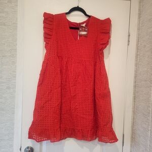 JODIFL Red Dress Size L Euc
